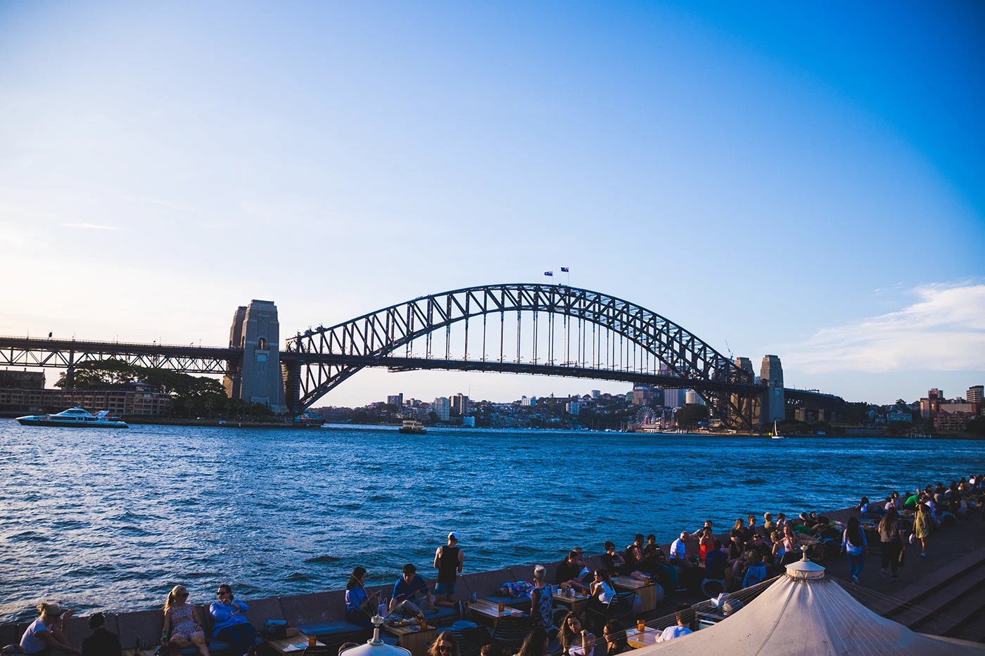 Harbour Bridge at golden hour