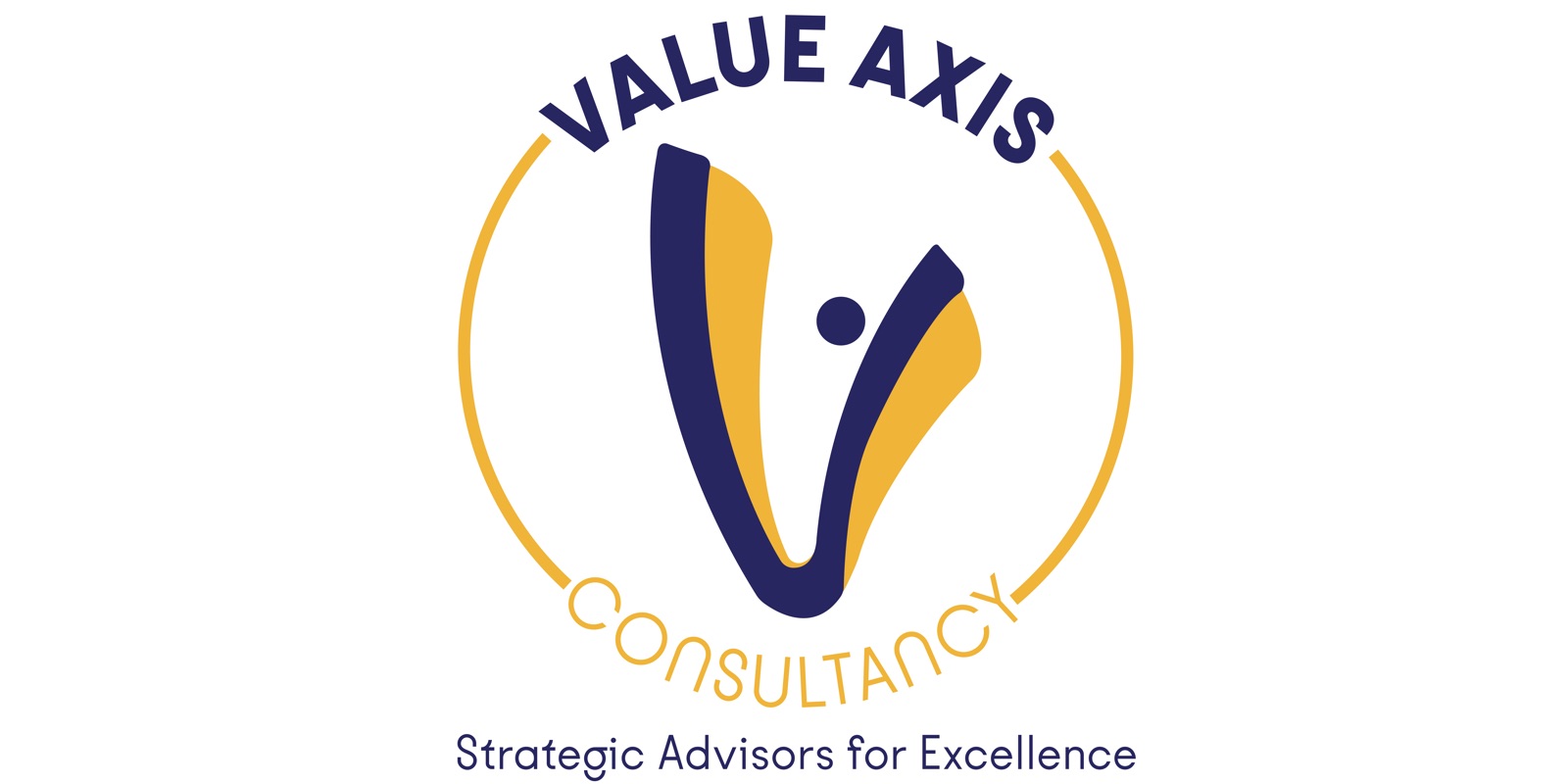 Circular Value Axis badge logo